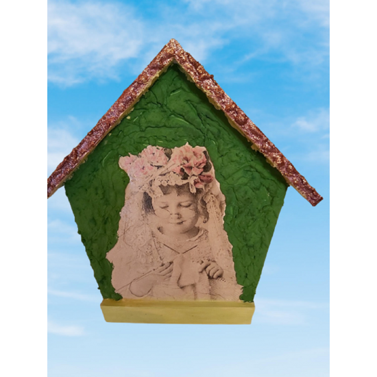 Кутия за ключове тип къща скосена