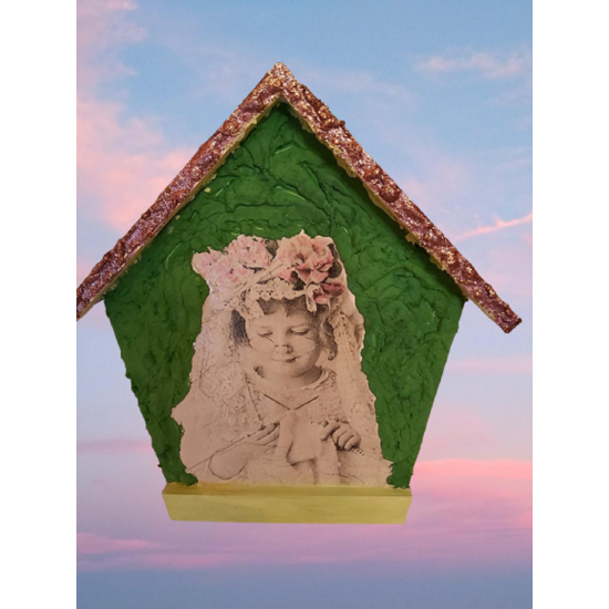 Кутия за ключове тип къща скосена