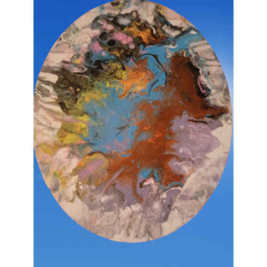 Картина /ACRYLIC POURING/ 3